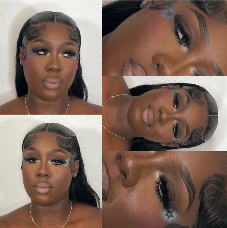 Prom makeup