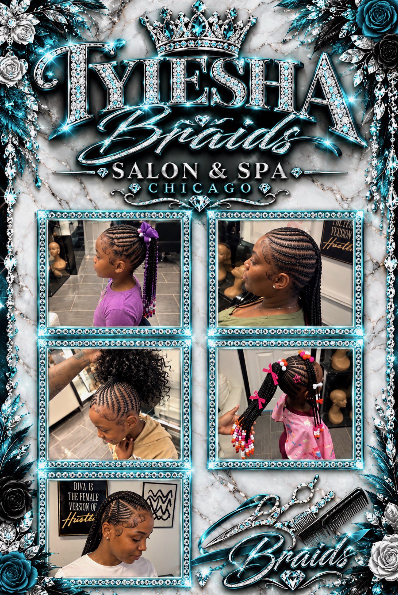 Tyiesha, Braider at Unique Creations Salon and Spa, Chicago